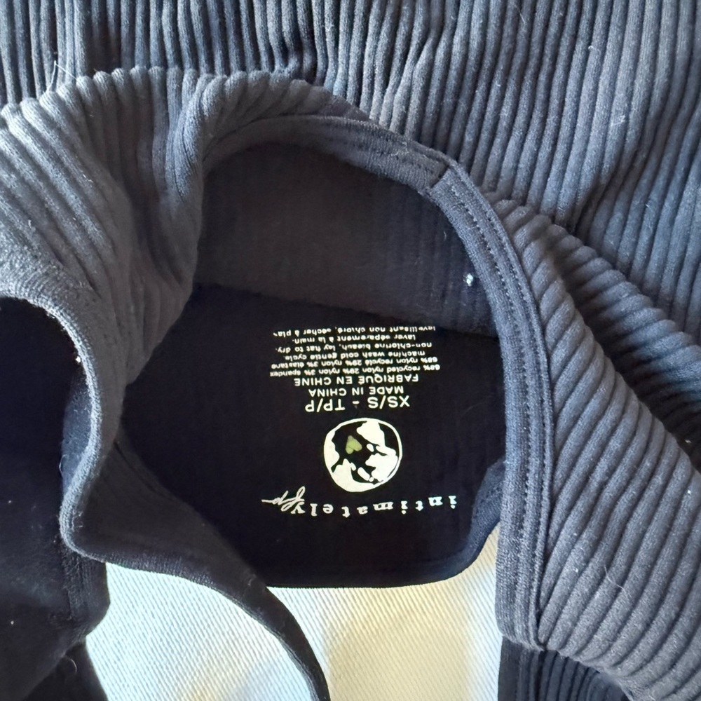 Free People Black Ribbed Shapewear Bodysuit - Picture 3 of 3